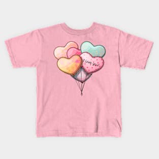 I love you balloon Kids T-Shirt